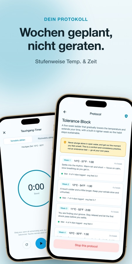 Screenshot 5 von Cold Plunge: Ice Bath Timer