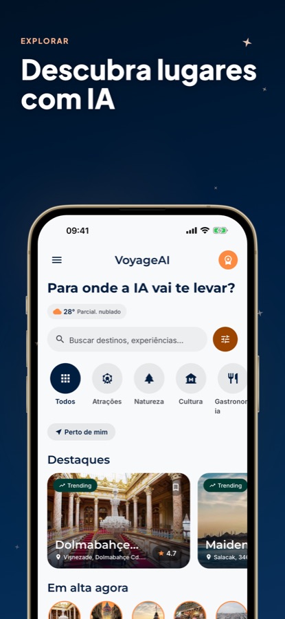 Captura de tela do app Istambul Guia: VoyageAI 1