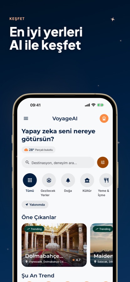 İstanbul Rehber: VoyageAI ekran görüntüsü 1