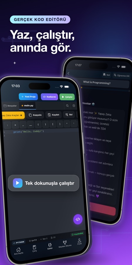 Python Öğren - Kodlama Kursu ekran görüntüsü 3