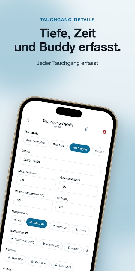 Screenshot 4 von Dive Log: Scuba Logbook