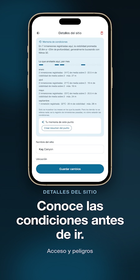 Captura de pantalla de Dive Log: Scuba Logbook 3
